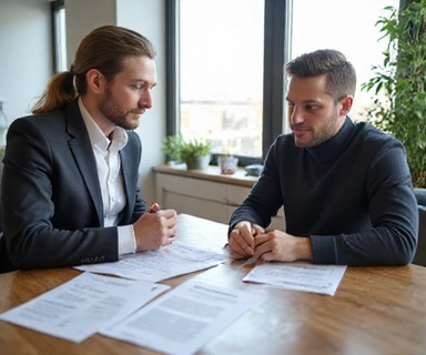 One-on-one financial coaching session